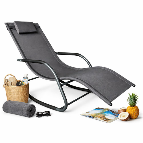 Sedia sdraio dondolo - sedia, a