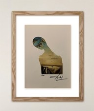 Salvador Dalí, stampa originale firmata con certificato di autenticità e valutazione di $ 3.500.*