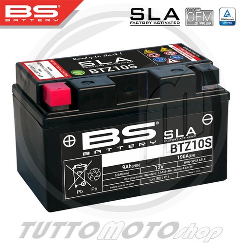 Batteria battery sla btz10s - bs,