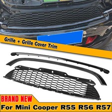 For Mini Cooper S JCW R55 R56 R57 R58 R59 2007-2015 Front Grille With Frame New