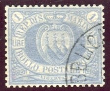 1894/9 San Marino 1 lira