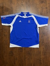 Maglia calcio home firmata dalla squadra Grecia Euro 2004 Adidas 559126 XL