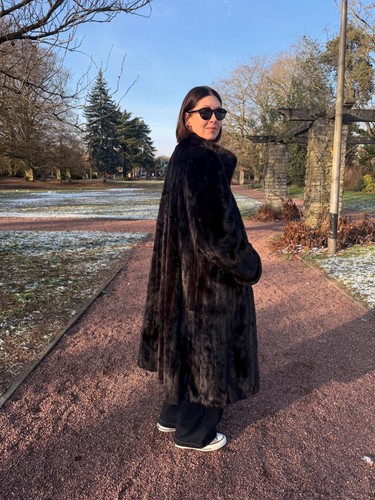 Cappotto visone vintage