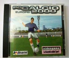 PC CALCIO 2000 EUROPEI + LIBRETTO PC FUNZIONANTE - VINTAGE - CALCIO MANAGERIALE