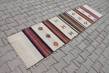 Runner Kilim fatto a mano 2x8