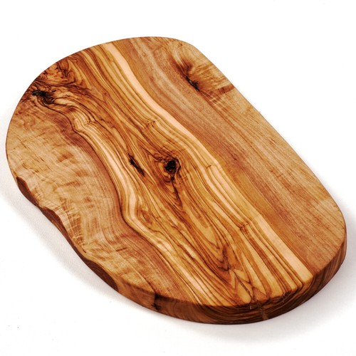 Tagliere legno olivo con - tagliere, in