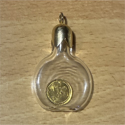 Ciondolo boccetta plastica - ciondolo, in