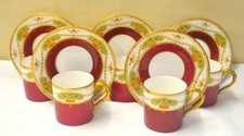 5 piattini tazza caffè