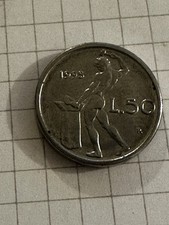Rara Micro moneta 50 lire