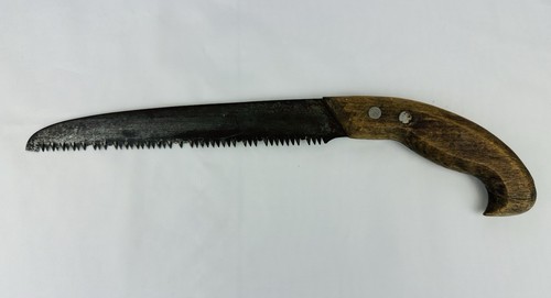 Antico seghetto mano legno - a,