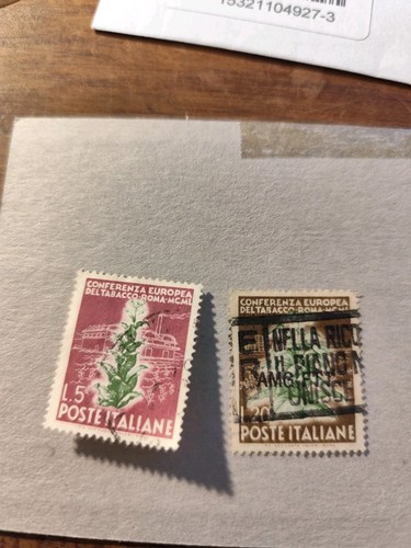 Francobollo tabacco lire - francobollo, 5