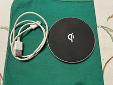 CARICATORE WIRELESS CARICABATTERIE QI 10W PER IPHONE X XS XR 11 SAMSUNG S8-S22