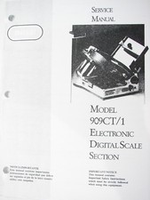 Berkel 909CT/1 Manuale di