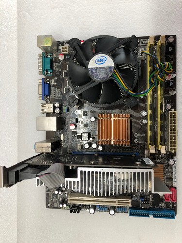 Mobo cpu combo asus p5kpl - +,