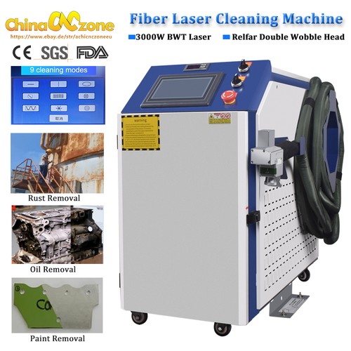 Macchina pulizia laser fibra