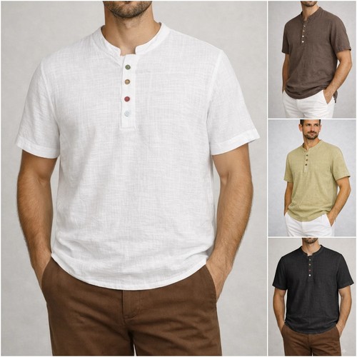 Camicia uomo coreana manica - uomo,