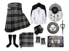 Scottish Tartan kilt Outfit