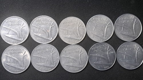 Italia 10 monete da - 10,