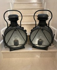 Coppia di fari da locomotiva