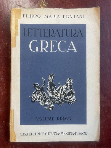 Letteratura greca vol i - greca,