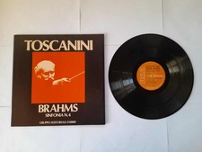 LP Toscanini "Brahms Sinfonia
