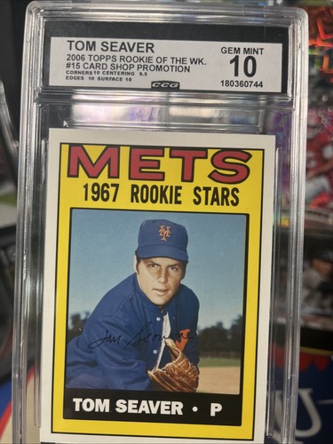 Tom seaver gem mint - seaver,