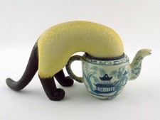 Statuina vintage Tyber gatto