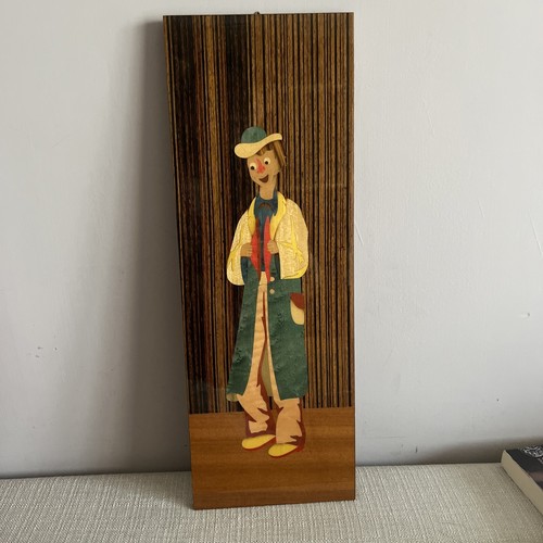 Quadro legno intarsio - quadro,