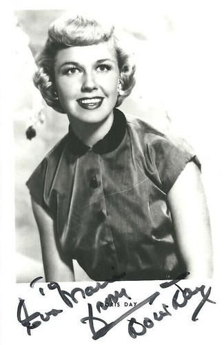 Doris day autografo originale - doris,