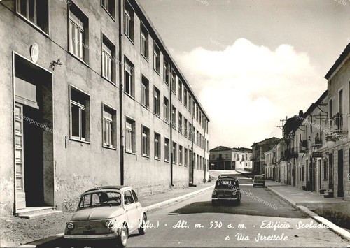 Dz748 cartolina calitri via - dz748,