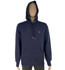 GANT Felpa Uomo Blu Scuro Con