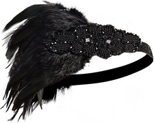 Fascia Con Piume Anni '20