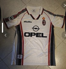 Maglia M Ibrahim Ba Milan 1997/98 Trasferta