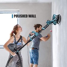 levigatrice telescopica per muri 1100w a giraffa con led 800-2300 Rpm 5 velocita