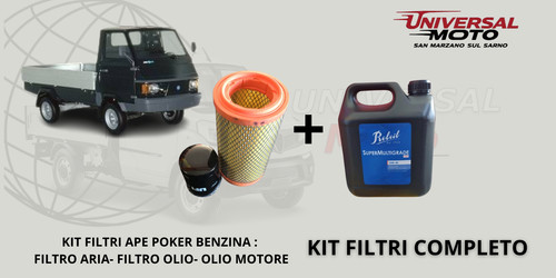 Kit filtri ape - poker, benzina