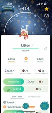 Shiny Litten Sfondo Speciale