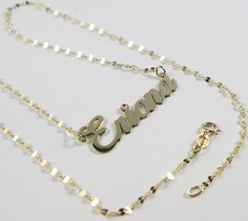 Collana con nome in Oro Giallo
