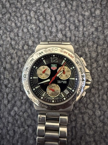 2008 tag heuer indy - 500, quarzo