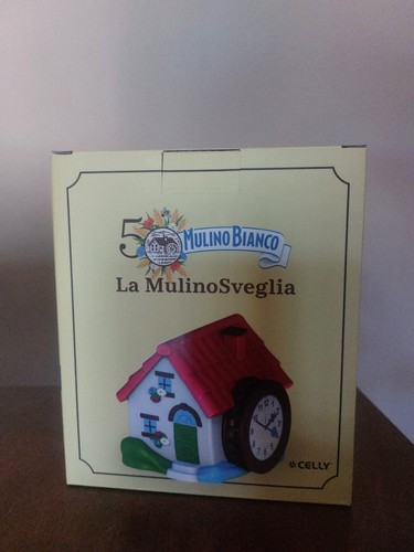 Sveglia celly mulino - sveglia, bianco