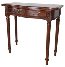 Consolle antica in mogano da