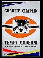 TEMPI MODERNI poster manifesto