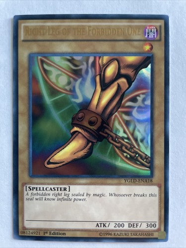 Tcg gamba destra - yu-gi-oh!,