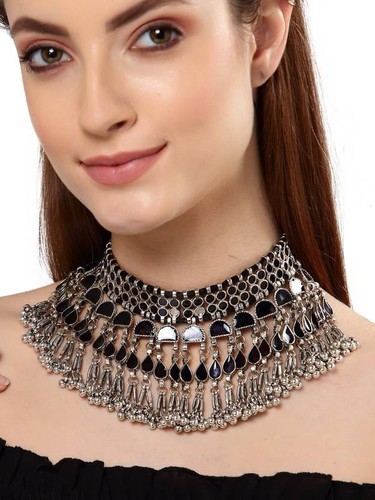 Collana kuchi afgana girocollo - collana,