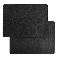 2 Toppe Autoadesive in Tessuto Di Lino, 28 X 20 Cm, Autoadesive, per Sedili Auto