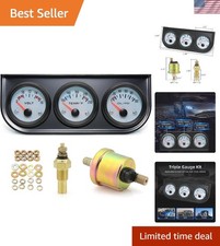 Set triplo manometro 52 mm 3