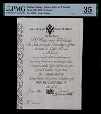 Banconote Stati Italiani Banco