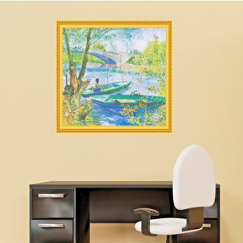 Adesivo parete pittura van - da,