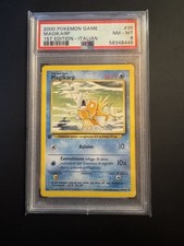 POKEMON PSA 8 MAGIKARP 35/102 1st FIRST EDITION SET BASE ITALIANO