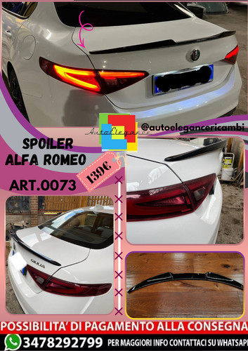 Art 0073 spoiler - spoiler, adatto