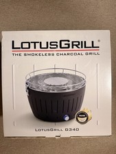 LotusGrill Barbecue da Tavolo a Carbone, Blu, G340